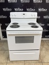Kenmore Used Electric Stove 220volts (40/50 AMP) 30inches {3 prong} 