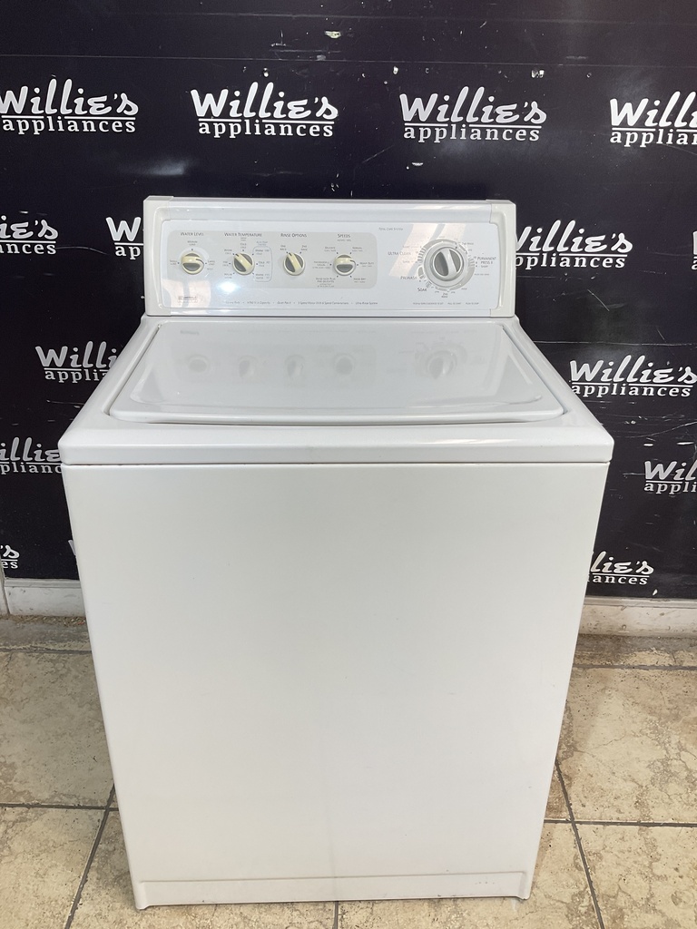 Kenmore Used Washer top-load 27inches (White) 