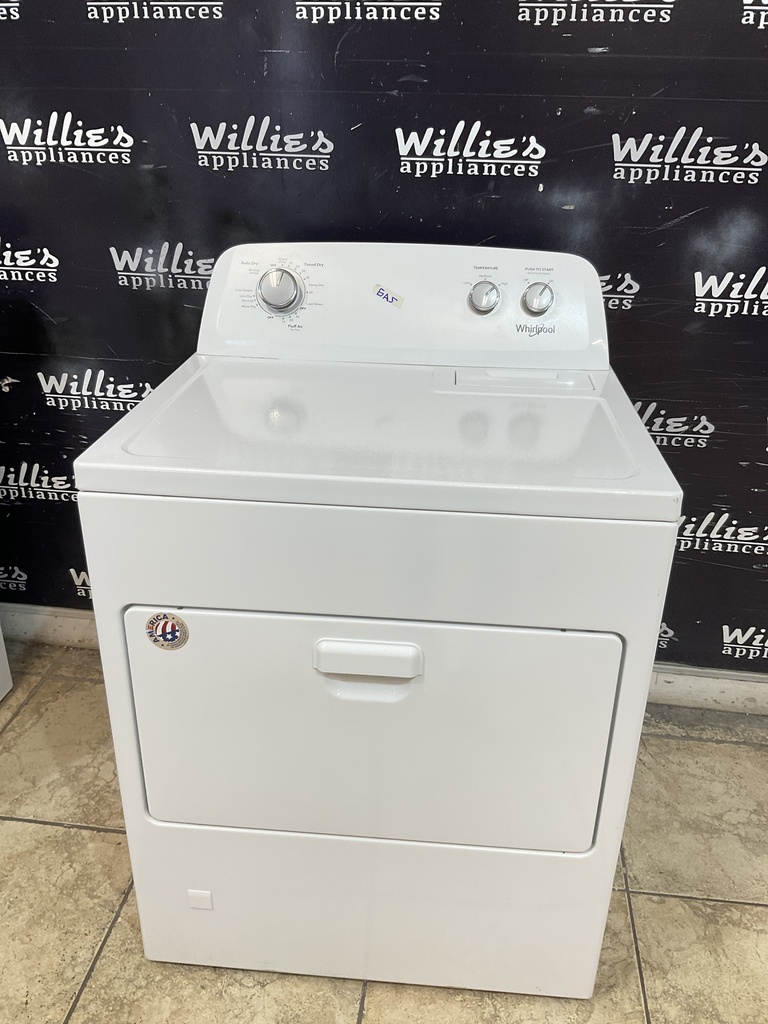 Whirlpool Used Natural Gas Dryer 29inches (White) 