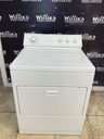 Whirlpool Used Electric Dryer 220volts (30 AMP) 29inches {no cord} (White) 