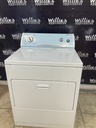 Whirlpool Used Electric Dryer 220volts (30 AMP) 29inches {no cord} (white) 