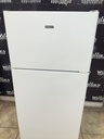 Hotpoint Used Refrigerator Top and Bottom 28x61 1/2” (White) 