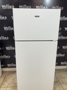 Hotpoint Used Refrigerator Top and Bottom 28x61 1/2” (White) 