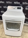 Lg Used Electric Dryer 220volts (30 AMP) 27inches {3 prong} (White) 