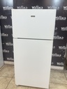 Hotpoint Used Refrigerator Top and Bottom 28x61 1/12” (White) 