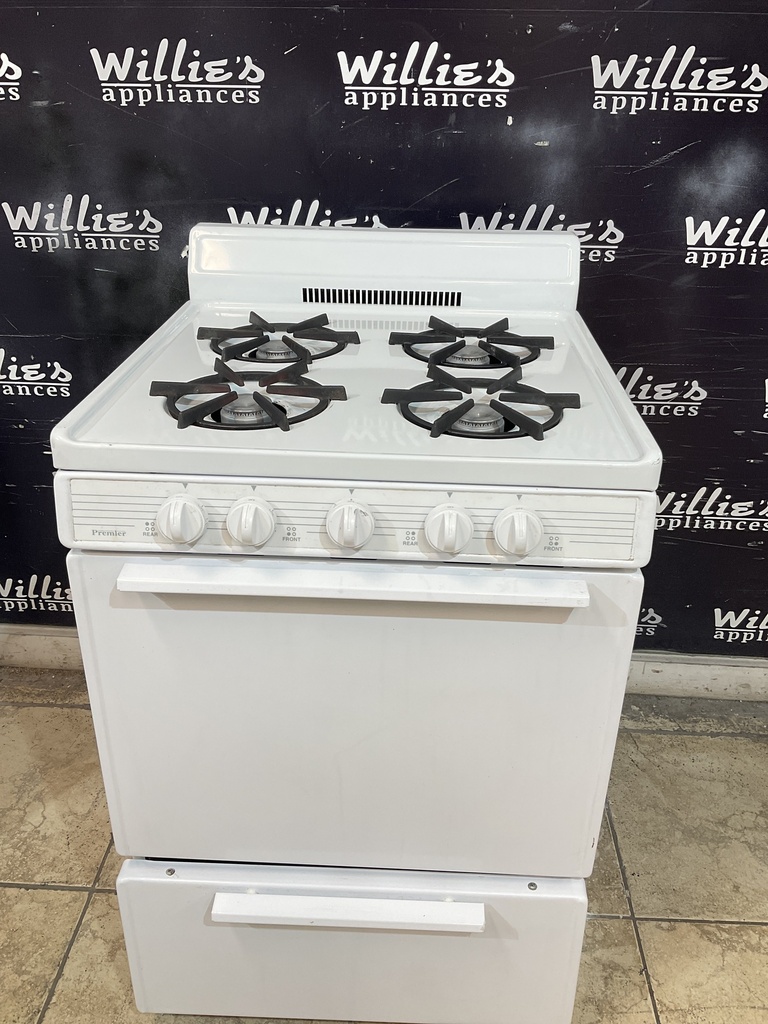 Premier Used Natural Gas Stove 24inches (white) 