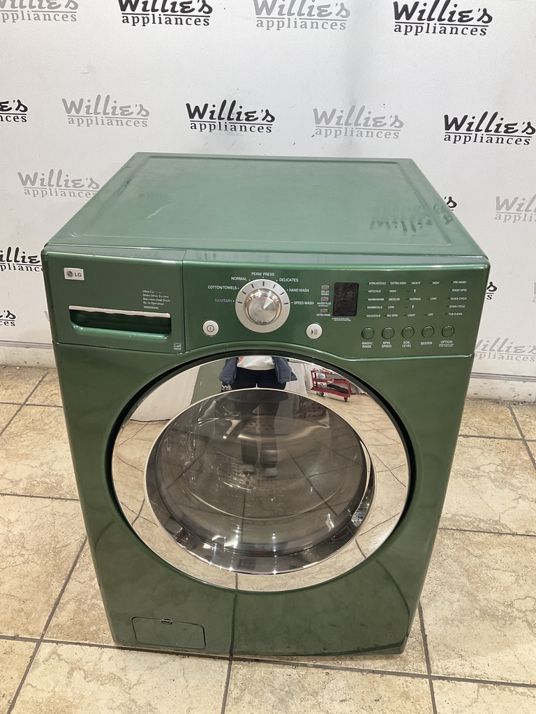 Lg Used Washer Front-load 27inches (Green) 