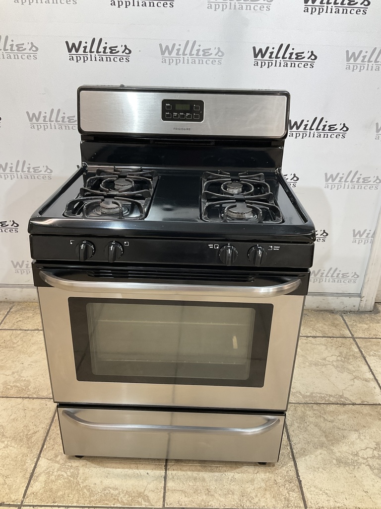 Frigidaire Used Natural Gas Stove 30inches (Stainless Steel) 