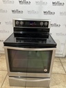 Whirlpool Used Electric Stove 220volts (40/50 AMP) 30inches {4 prong} (Stainless steel) 