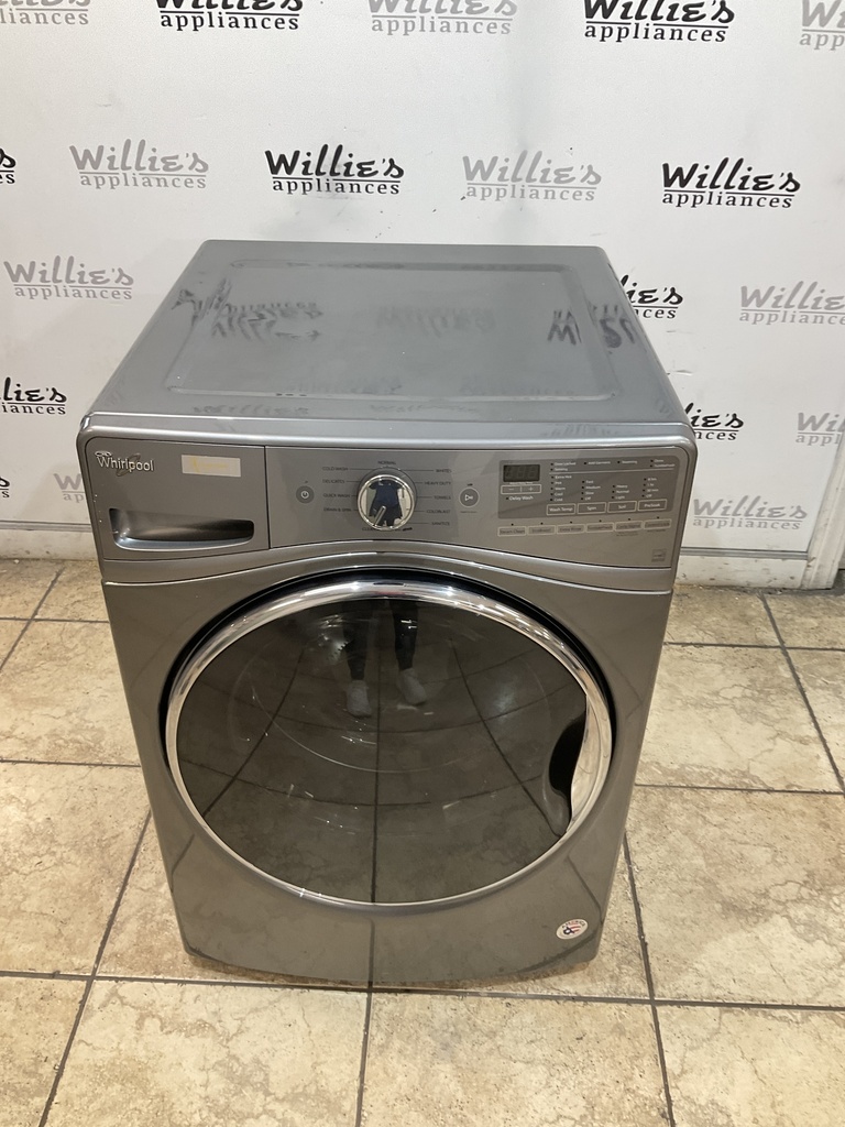 Whirlpool Used Washer Front-load 27inches (Grey) 