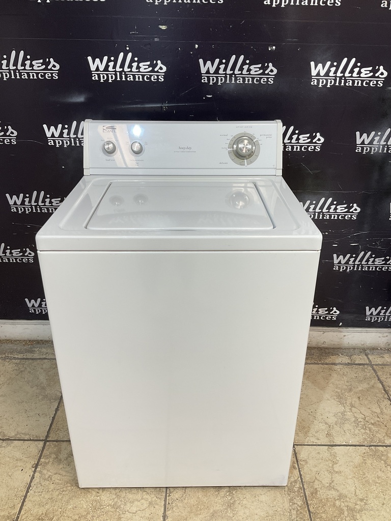 Estate Used Washer Top-load 27inches (White) 