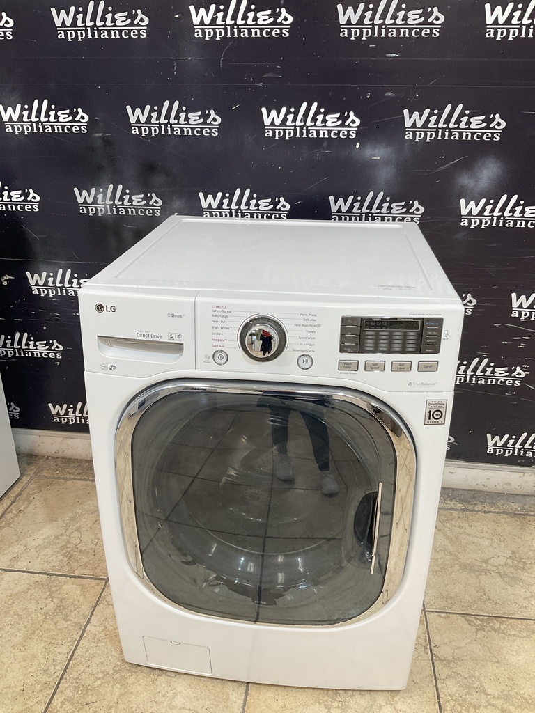 Lg Used Washer Front-load 27inches (White) 