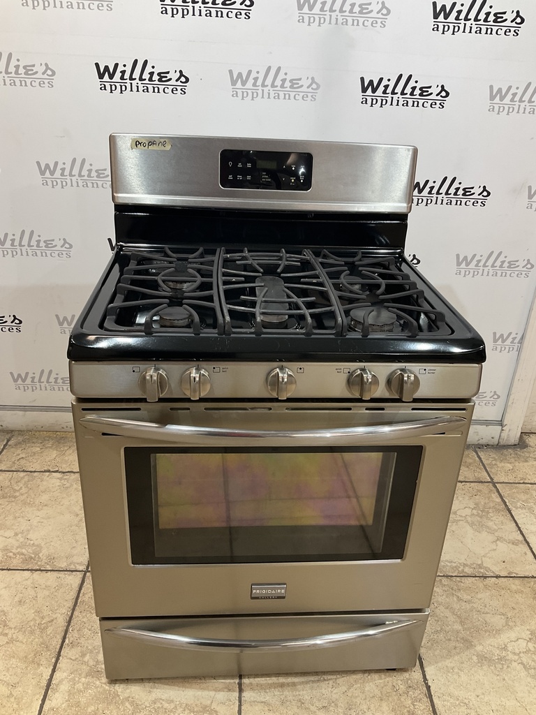 Frigidaire Used Natural Gas Stove 30inches (Stainless Steel) 