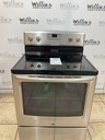 Maytag Used Electric Stove 220volts (40/50 AMP) 30inches {3 prong} (Stainless Steel) 