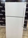 Ge Used Refrigerator Top and Bottom 28x62 (White) 