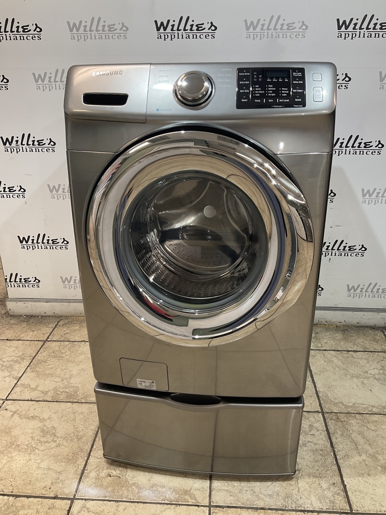 Samsung Used Washer Front-load 27inches (grey) 