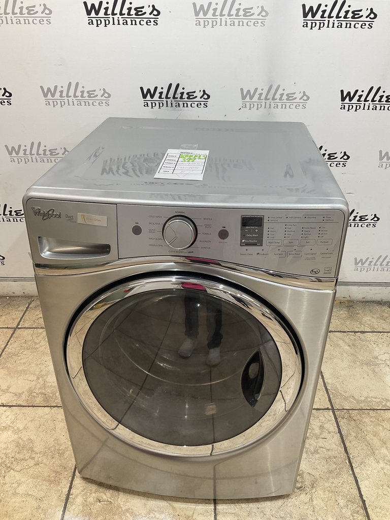 Whirlpool Used Washer Front-load 27inches (Grey) 