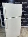 Ge Used Refrigerator Top and Bottom 28x62” (Bisque) 