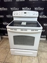 Ge Used Electric Stove 220volts (40/50 AMP) 30inches {no cord} (White) 