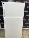 Hotpoint Used Refrigerator Top and Bottom 28x61 1/2” (White) 