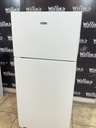 Hotpoint Used Refrigerator Top and Bottom 28x61 1/2” (White) 