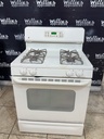 Ge Used Natural Gas Stove 30inches (Bisque) 
