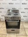Avanti Used Electric Stove 23 1/2” {3 prong} (Stainless Steel) 