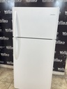 Frigidaire Used Refrigerator Top and Bottom 30x66 (white) 