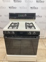 Hotpoint Used Natural Gas Stove 30inches (Bisque/Black) 