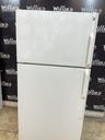 Ge Used Refrigerator Top and Bottom 28x61 1/2” (White) 