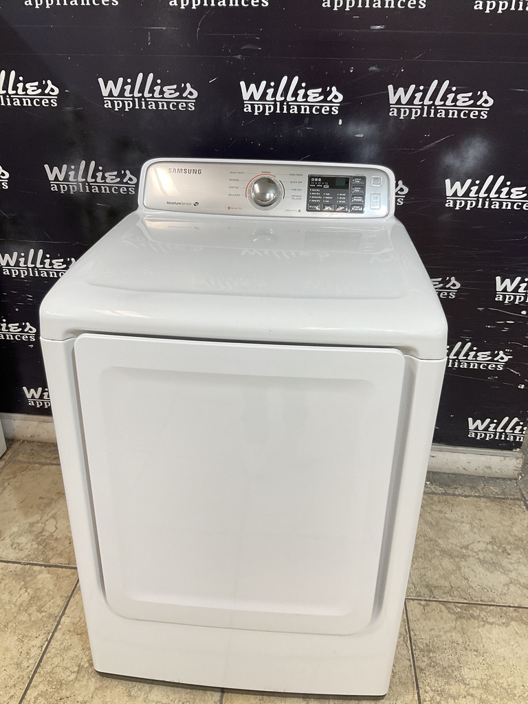 Samsung Used Electric Dryer 220volts (30 AMP) 27inches {3 prong}  (white) 