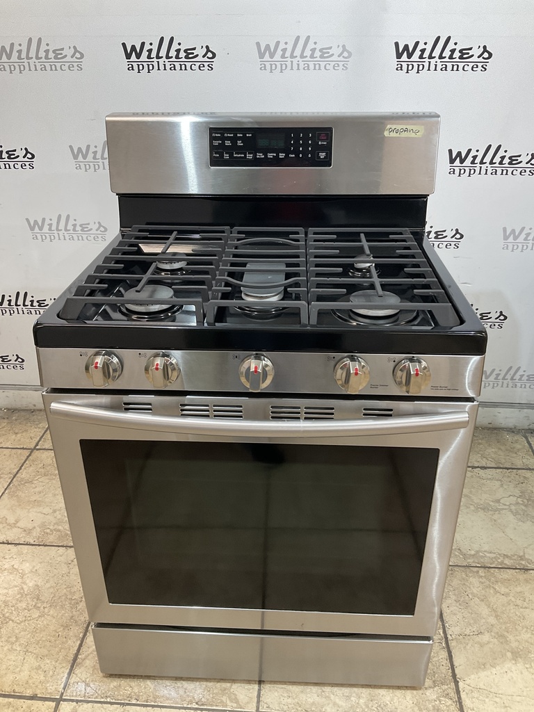 Samsung Used Gas Propane Stove 30inches (Stainless Steel) 