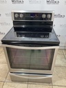 Whirlpool Used Electric Stove 220volts (40/50 AMP) 30inches {3 prong} (stainless steel) 