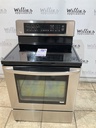 Lg Used  Electric Stove 220volts (40/50 AMP) 30inches {4 prong} (Stainless Steel) 
