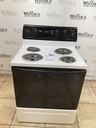 Whirlpool Used Electric Stove 30inches (40/50 AMP) 30inches {3 prong} (White/Black) 