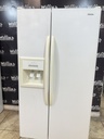 Kenmore Used Refrigerator Side by Side 36x69 1/2” (White) 