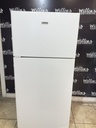 Hotpoint Used Refrigerator Top and Bottom 28x61 1/2” (White) 