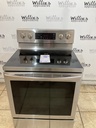 Samsung Used Electric Stove 220volts (40/50 AMP) 30inches {no cord} (Stainless Steel) 