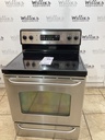 Ge Used Electric Stove 220volts (40/50 AMP) 30inches {no cord} (Stainless steel) 