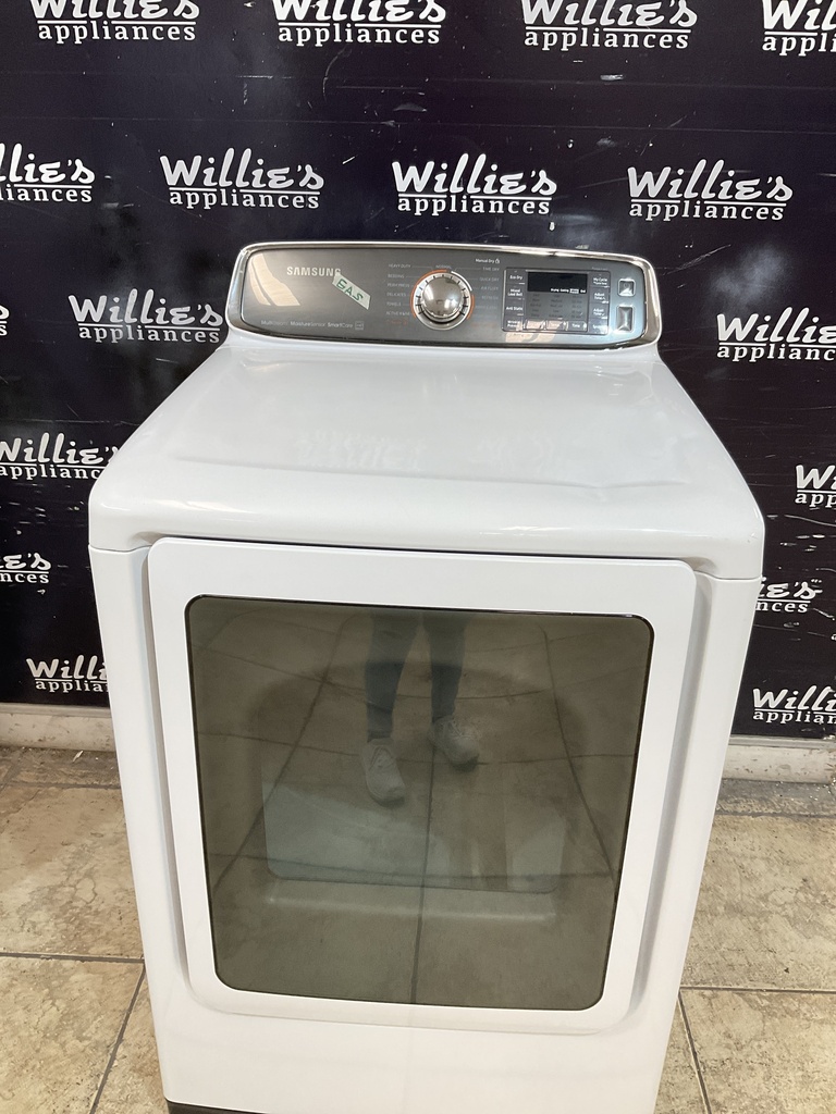 Samsung Used Natural Gas Dryer 27inches (white) 