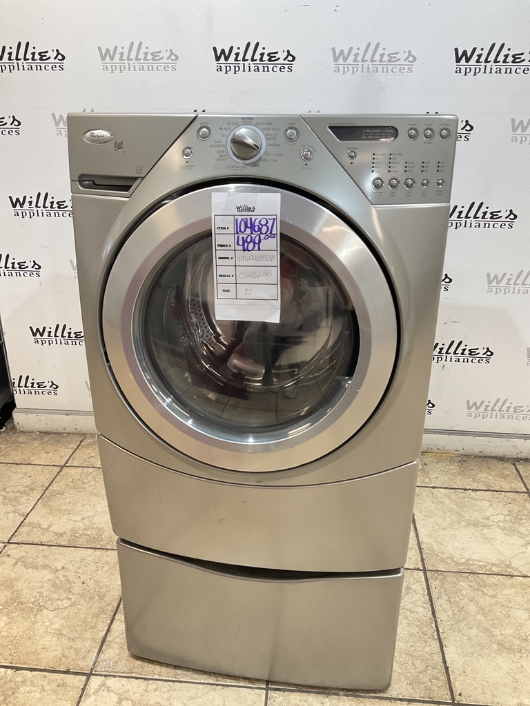 Whirlpool Used Front-load 27inches (Grey) 