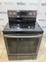 Samsung Used Electric Stove 220volts (40/50 AMP) 30inches {no cord} (Stainless Steel) 