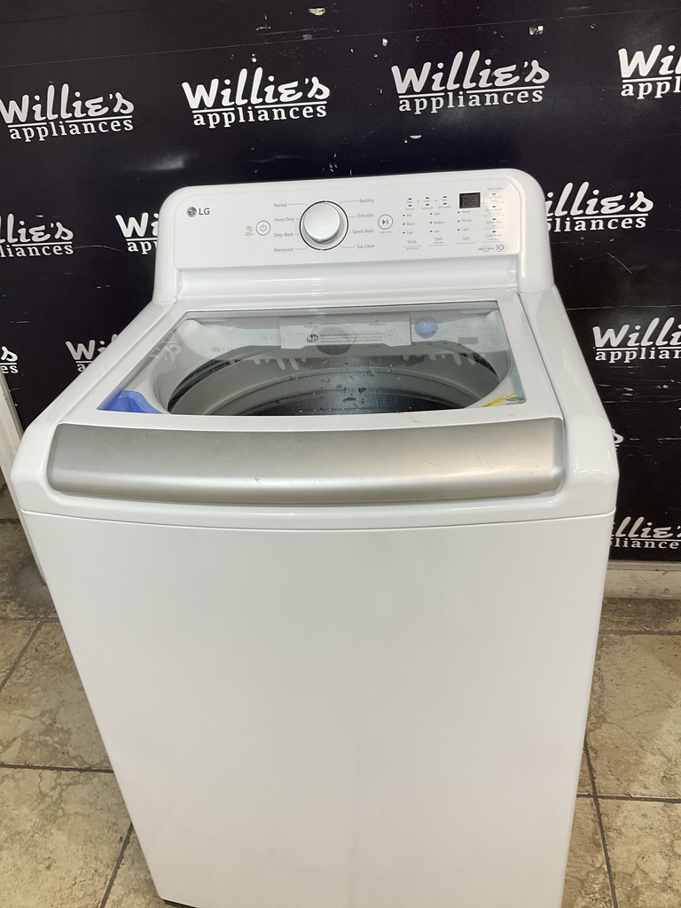 Lg Used Washer Top-load 27inches (white) 