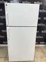 Hotpoint Used Refrigerator Top and Bottom 28x61 1/2” (White) 