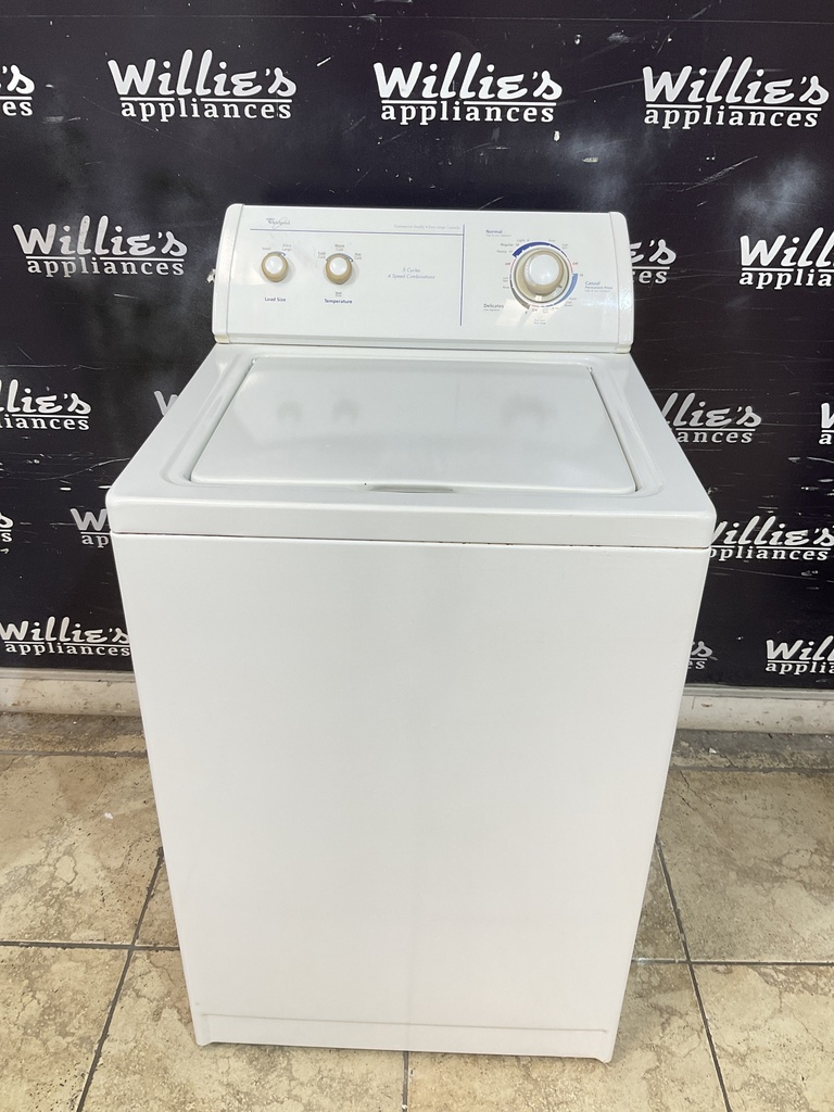 Whirlpool Used Washer Top-load 24inches (White) 