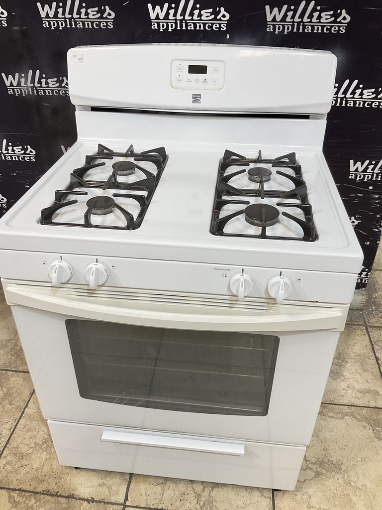 Frigidaire Used Natural Gas Stove 30inches (white)