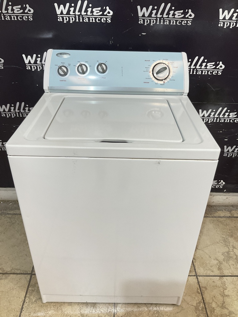 Whirlpool Used Washer Top-load 27inches (white)