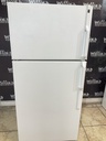 Hotpoint Used Refrigerator Top and Bottom 28x61 1/2” (White) 