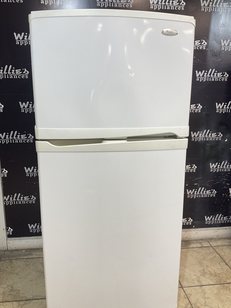 Whirlpool Used Refrigerator Top and Bottom 30 1/2” x 66 1/2” (White) 