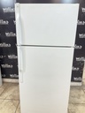 Ge Used Refrigerator Top and Bottom 28x65 (white) 